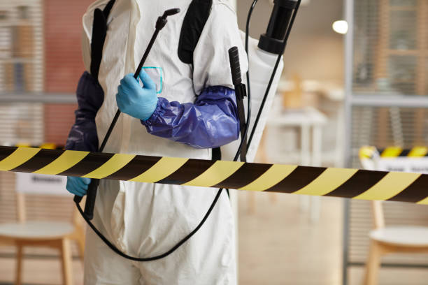 Professional Biohazard Cleanup technician working in Westlake Village, CA
